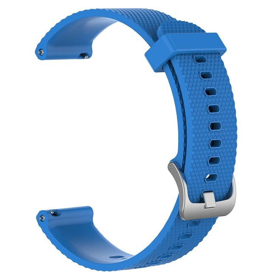 For Amazfit GTR 4 Pro 22mm Diamond Textured Silicone Watch Band(Sky Blue)