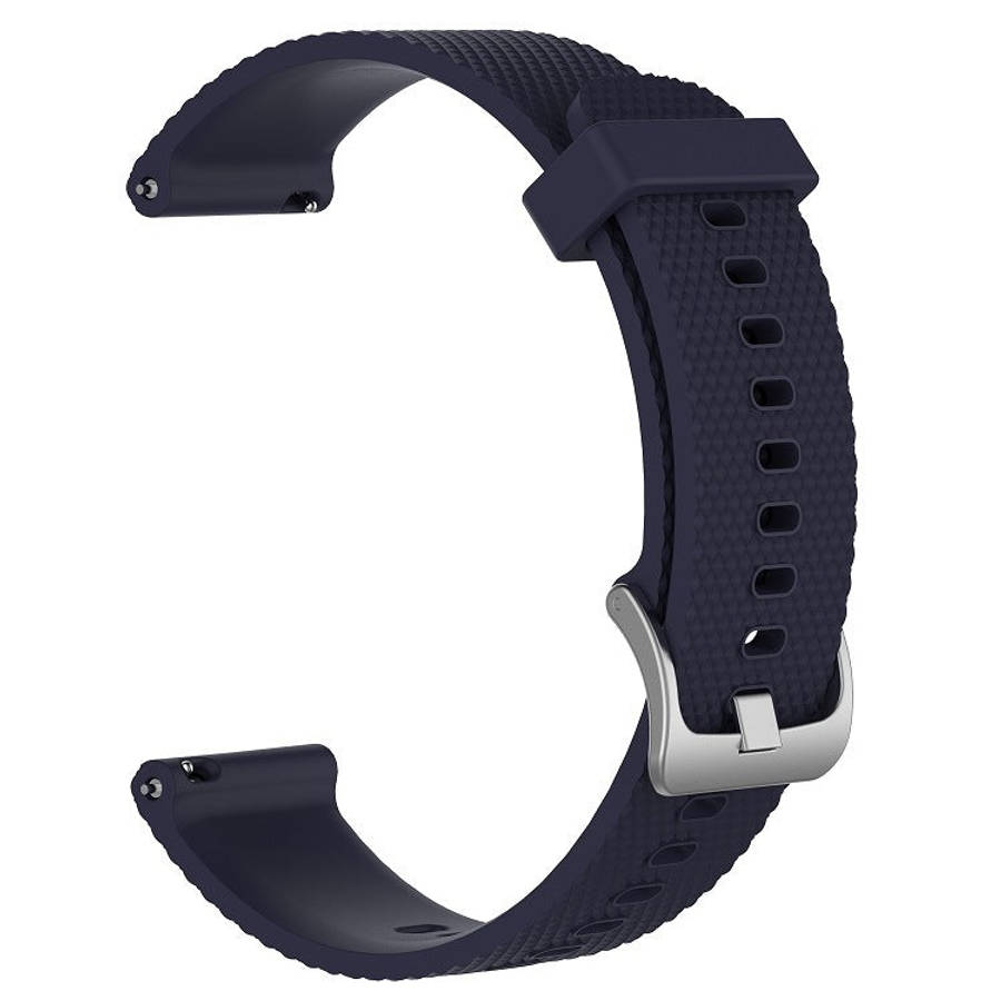 For Amazfit GTR 4 Pro 22mm Diamond Textured Silicone Watch Band(Midnight Blue)