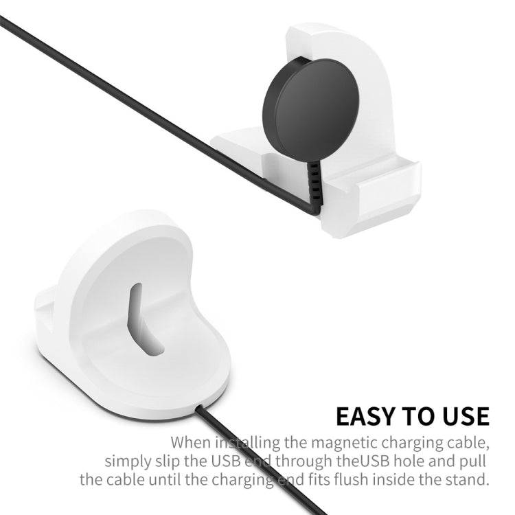 For Samsung Galaxy Watch6 / Watch6 Classic / Watch5 / Watch5 Pro JUNSUNMAY Silicone Charger Stand...