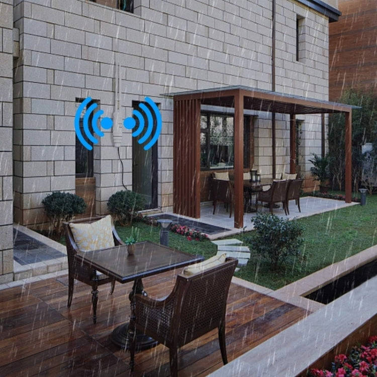 WAVLINK WN570HA1 Weatherproof 2.4+5GHz 600Mbps Outdoor WiFi Range Router Extender, Plug:US Plug