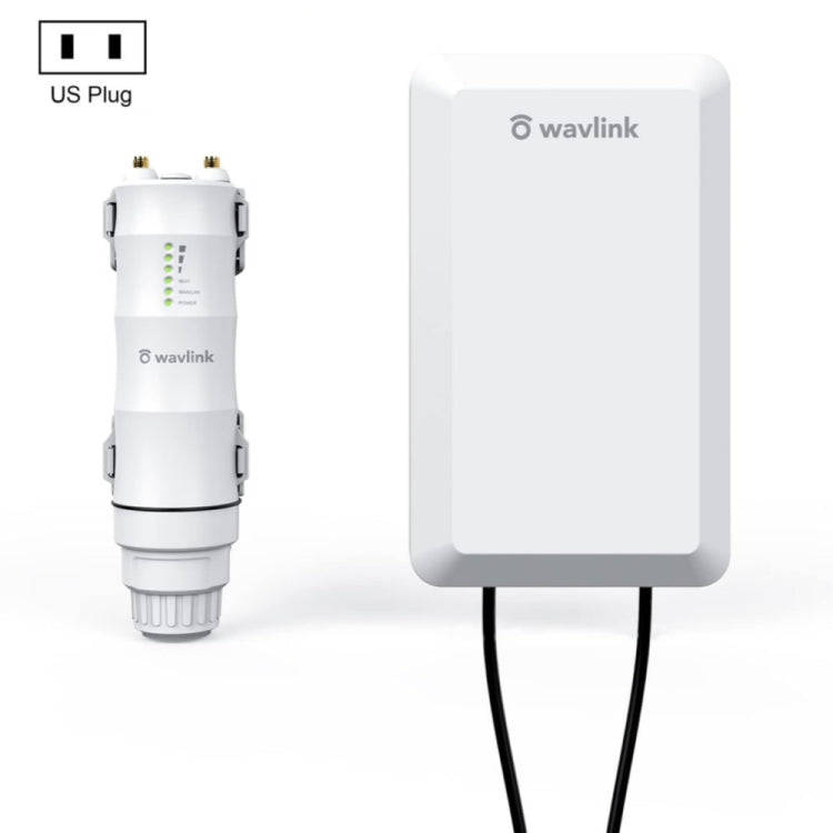 WAVLINK WN570HP2 Outdoor Weatherproof 300Mps WiFi Extender Wireless AP Repeater, Plug:US Plug