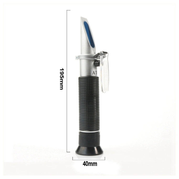 RZ116 Refractometer Alcohol Portable Automatic Digital Refractometer 0-80 Glycol Handheld Atc Bri...