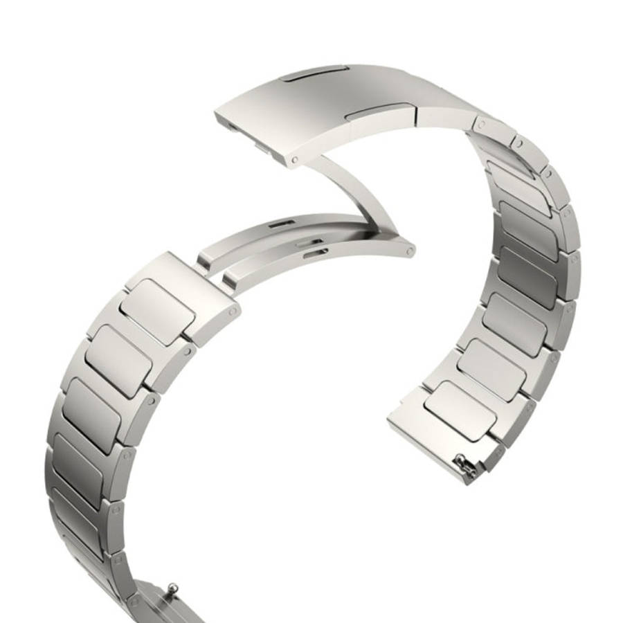 For Amazfit GTR 3 22mm I-Shaped Titanium Alloy Watch Band(Grey)