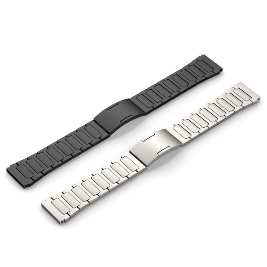 For Amazfit GTR 3 22mm I-Shaped Titanium Alloy Watch Band(Grey)