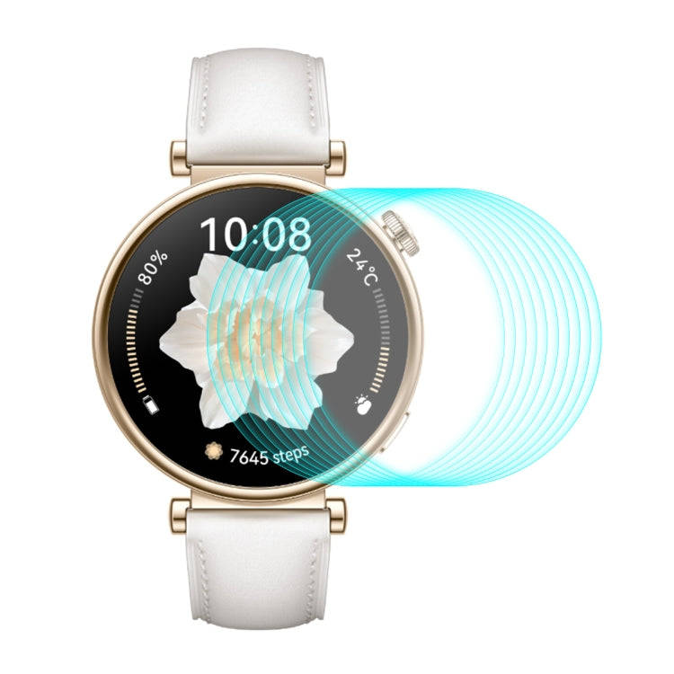 For Huawei Watch GT 4 41mm 10pcs ENKAY Hat-Prince 0.2mm 9H Tempered Glass Screen Protector Watch ...