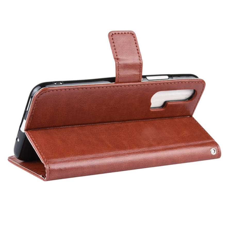Retro Crazy Horse Texture Horizontal Flip Leather Case for HUAWEI Honor 20pro  , with Holder & Ca...