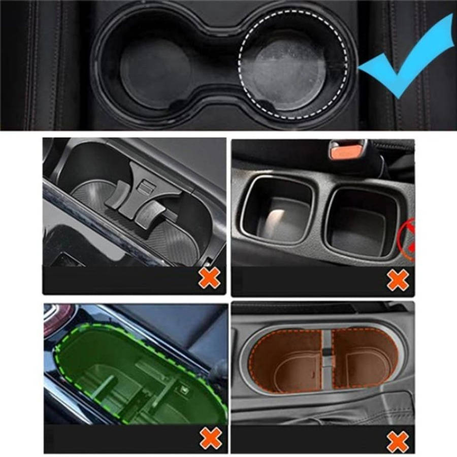 D03 For Drink Bottle Snack Car Cup Holder Expander Adjustable Dual Round Car Cup Holder