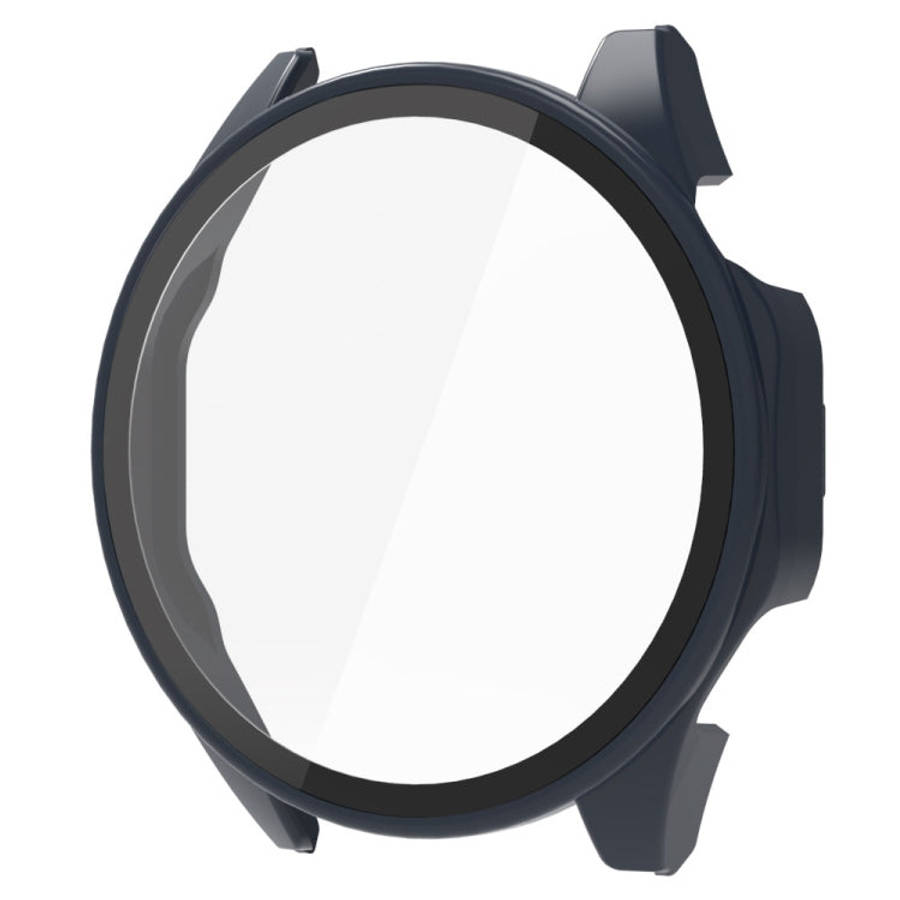 For Huawei Watch GT 4 41mm PC + Tempered Film Integrated Watch Protective Case(Blue)