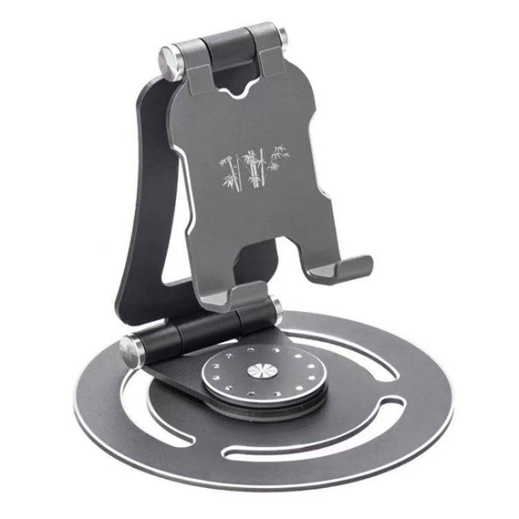 G60 Portable Folding 360-Degree Rotating Desktop Phone Tablet Holder(Grey)