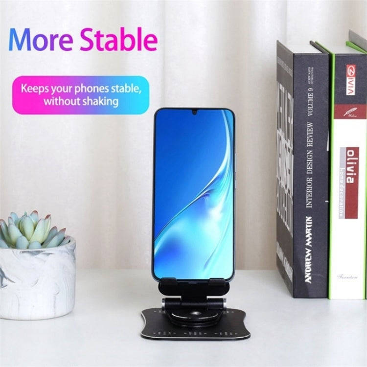 G61 Portable Folding 360-Degree Rotating Desktop Phone Holder(Red)