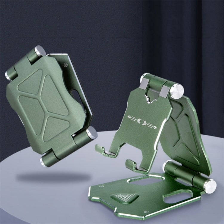 G55 Adjustable Bracket Large Size Folding Desktop Mobile Phone Holder(Black)