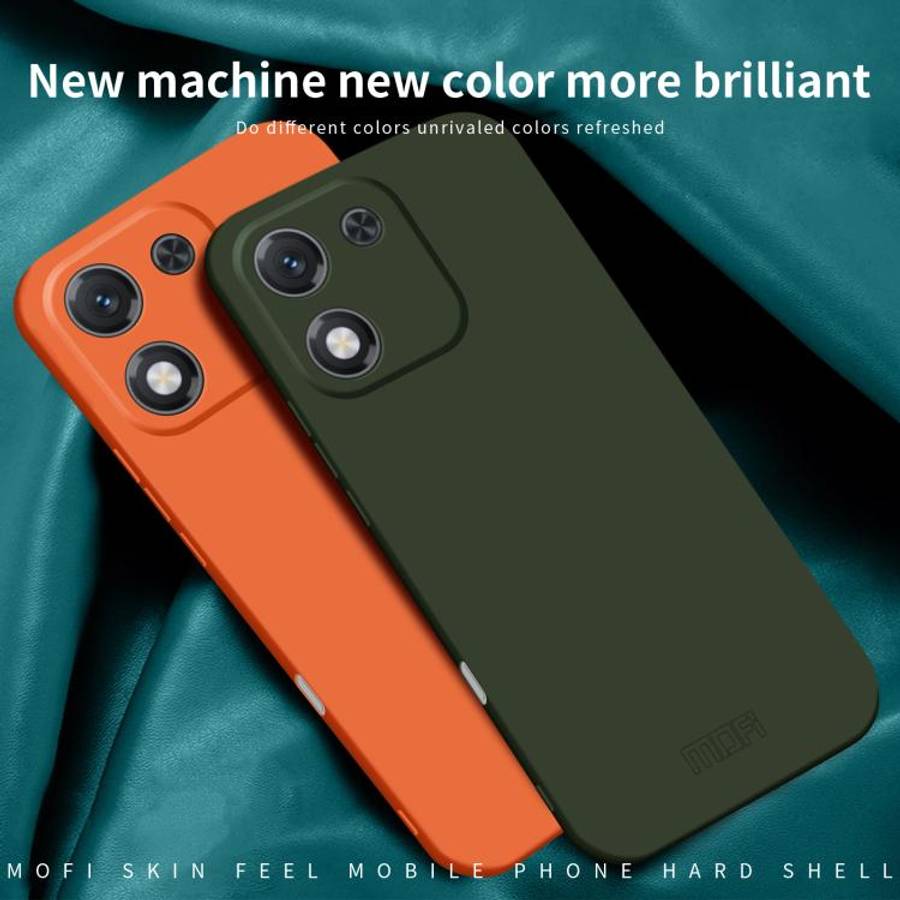 For Honor X70i MOFI Qin Series Skin Feel All-inclusive PC Phone Case(Blue)
