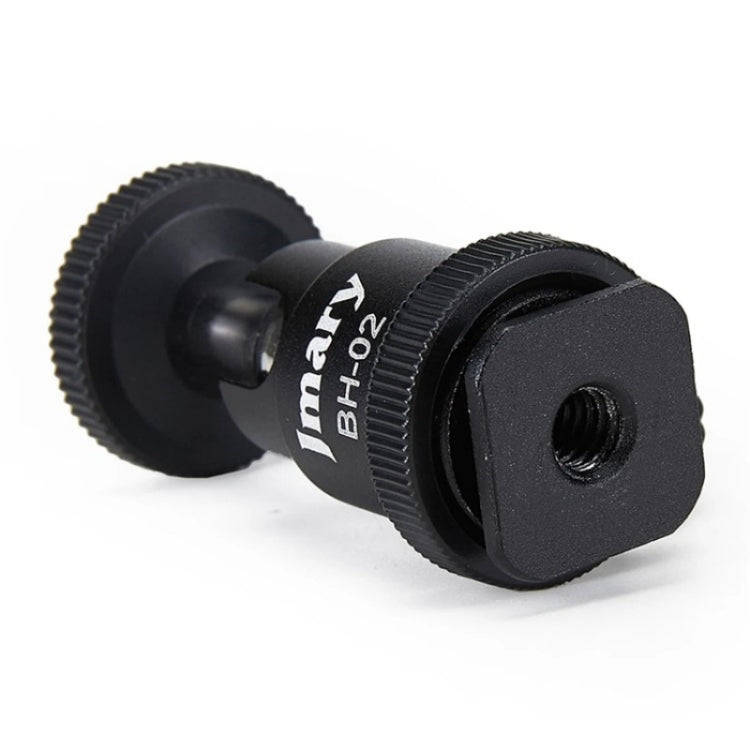 JMARY BH-02 360-Degree Rotating Tripod Ball Head 1/4 Screw Adapter