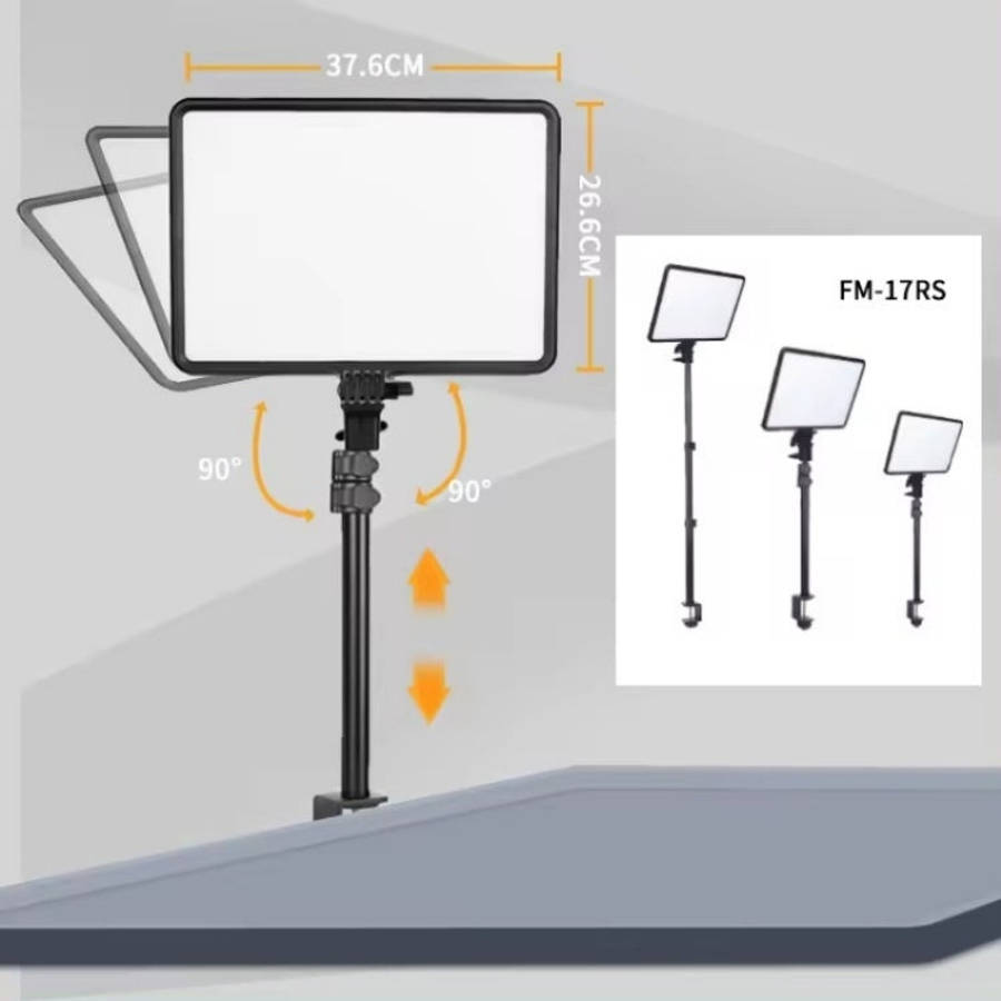 JMARY FM-17RS With Remote 17-inch Touch Control Dimmable LED Panel Light(US Plug)