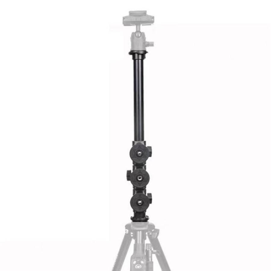 YUNTENG VCT-369 For Tripod Stabilizer Camera Horizontal Aluminum Alloy Gimbal Extension Pole