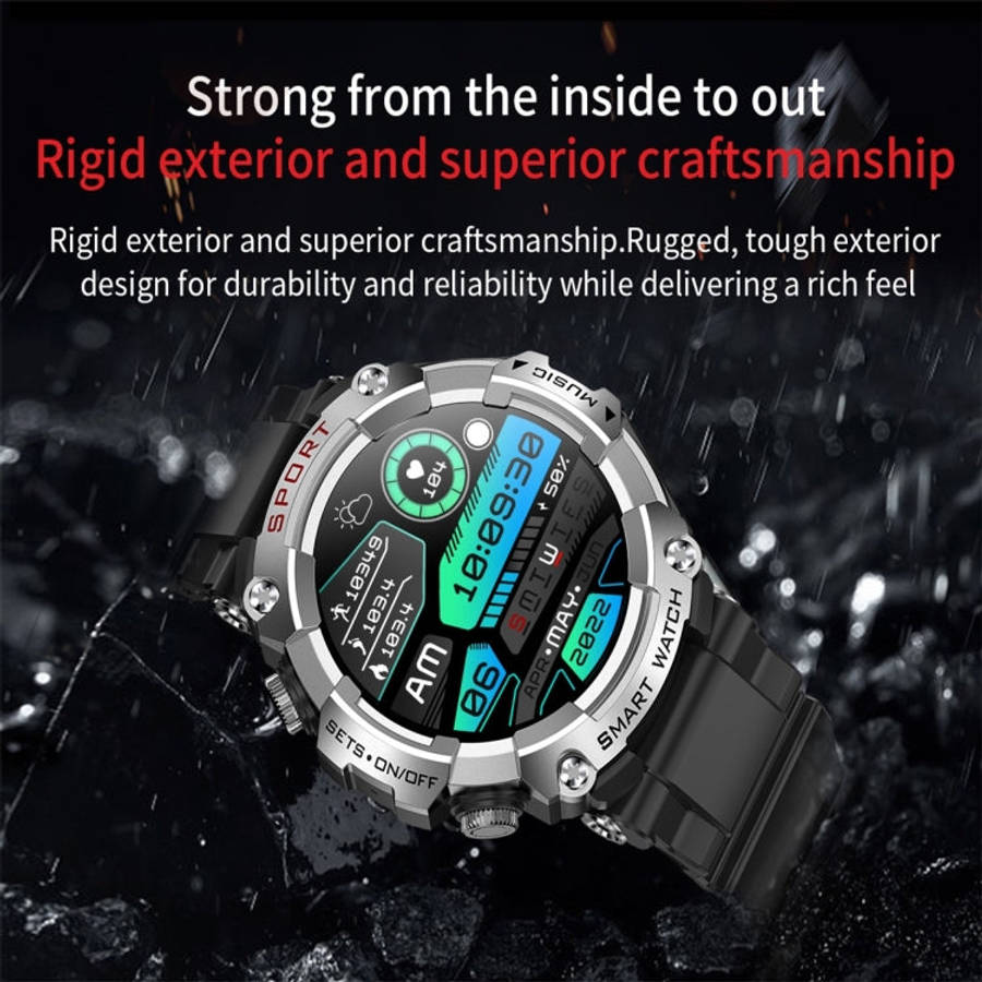 T96 1.52 inch Amoled Screen 2 in 1 Bluetooth Earphone Smart Watch(Black)