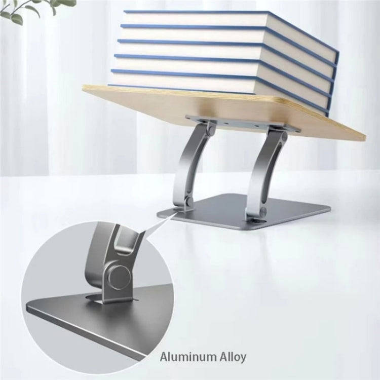 LS15 For 10-17 inch Devices Tablet Stand Aluminum+ABS Adjustable Desktop Holder with Clip