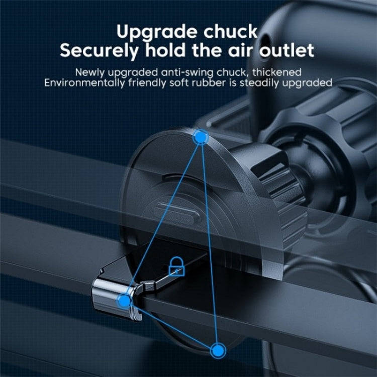 X10 15W Wireless Fast Charging Car Phone Navigation Holder()