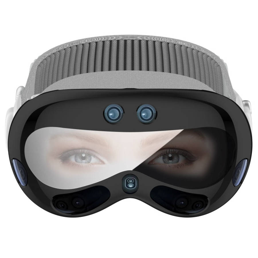 For Apple Vision Pro Electroplated TPU Protective Case VR Glasses Accessories(Black)
