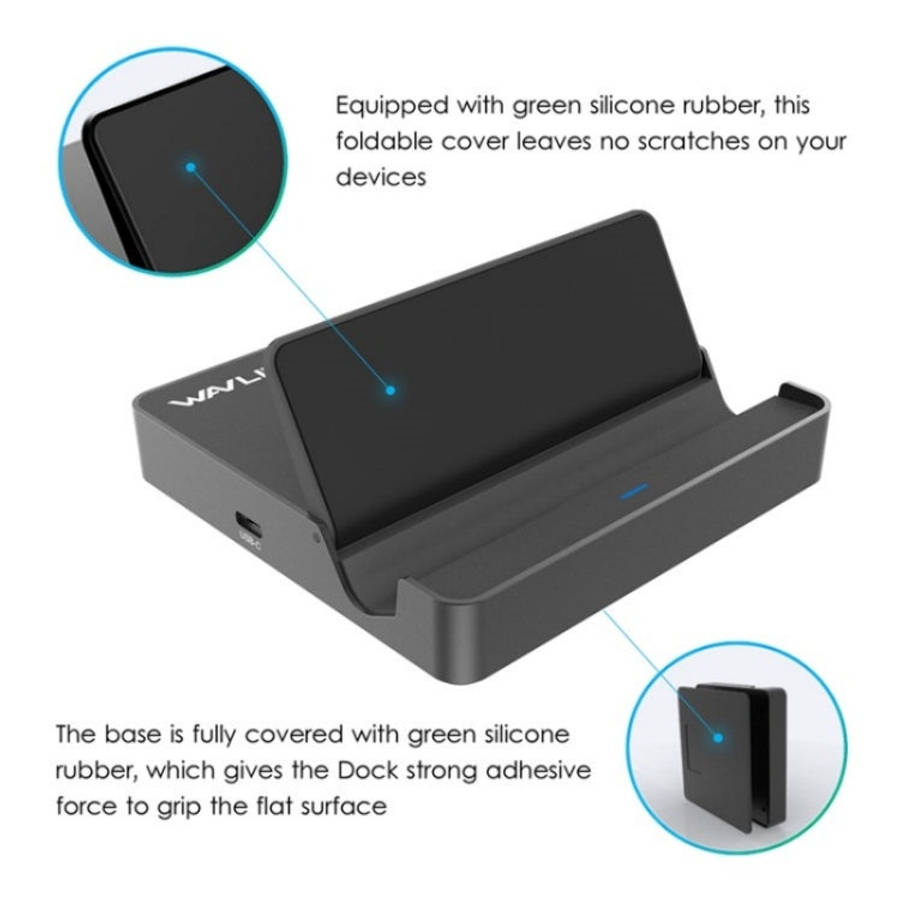 WAVLINK UHP3D01G Gigabit Ethernet USB 3.0 Multi-Function HUB 4K HD Docking Station(EU Plug)