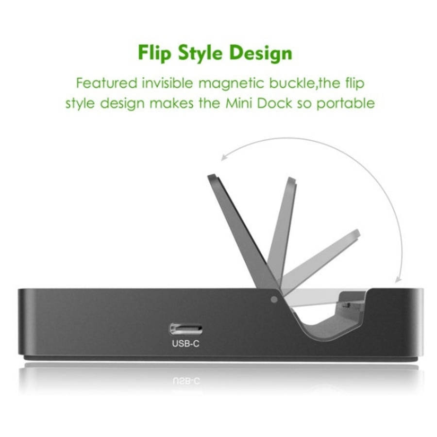 WAVLINK UHP3D01G Gigabit Ethernet USB 3.0 Multi-Function HUB 4K HD Docking Station(EU Plug)