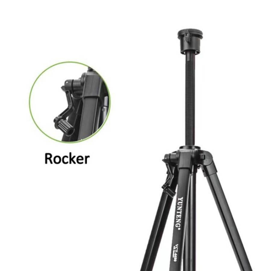 YUNTENG VCT-6680 Travel Tripod Telescopic 152CM Camera Mount Phone Tripod
