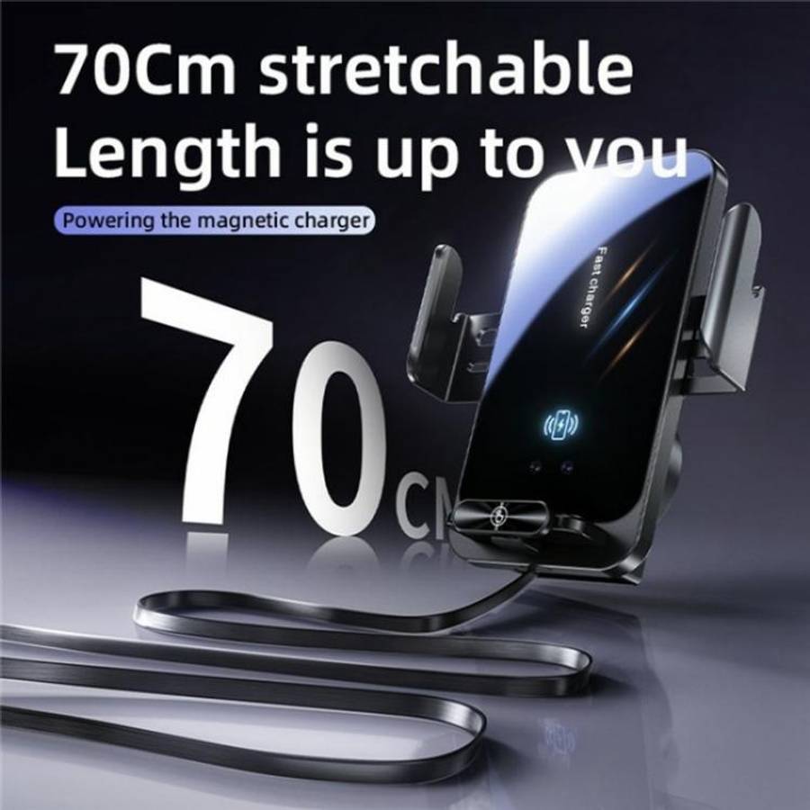 SD06 Car Air Vent Mount Anti Shake Automatic Clamping Wireless Charging Phone Stand