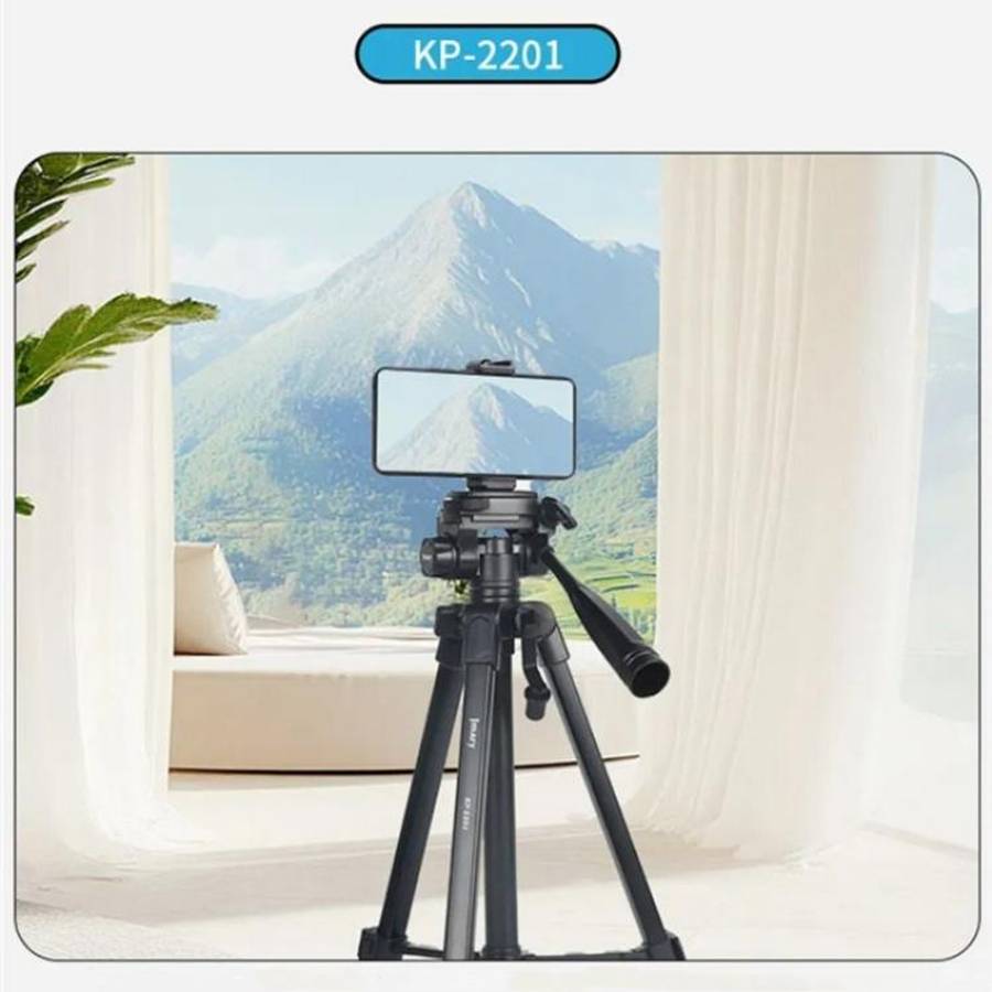 JMARY KP-2201 Portable 1.7m Adjustable Stand Smartphone / Camera Live Photography Tripod