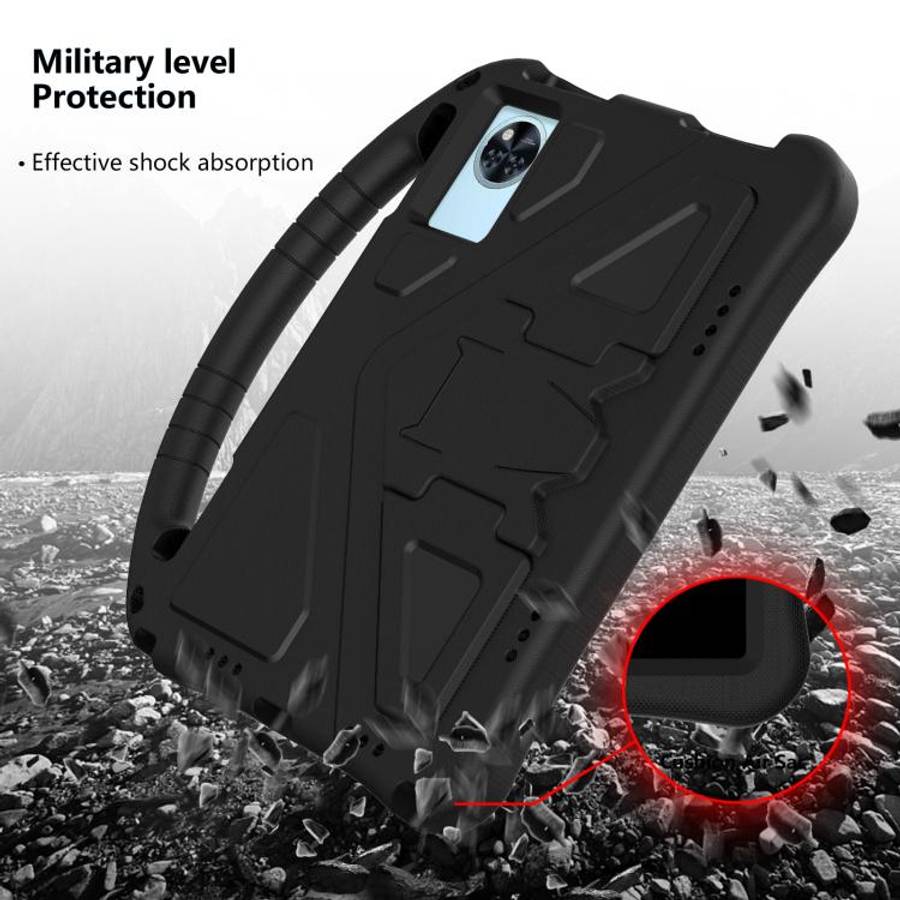 For Doogee U11 / U11 Pro / Infinix XPad 30E EVA Shockproof Tablet Case with Holder(Black)