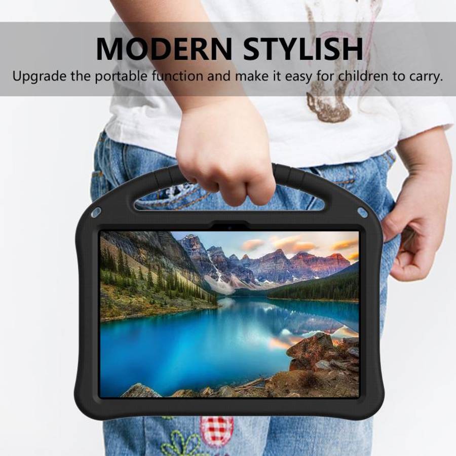 For Doogee U11 / U11 Pro / Infinix XPad 30E EVA Shockproof Tablet Case with Holder(Black)
