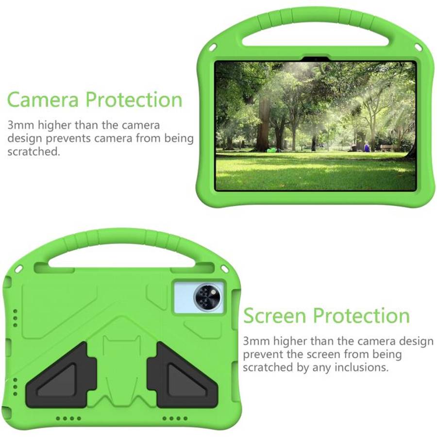 For Doogee U11 / U11 Pro / Infinix XPad 30E EVA Shockproof Tablet Case with Holder(Green)