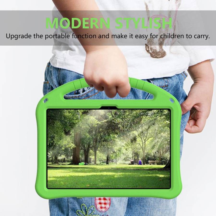 For Doogee U11 / U11 Pro / Infinix XPad 30E EVA Shockproof Tablet Case with Holder(Green)