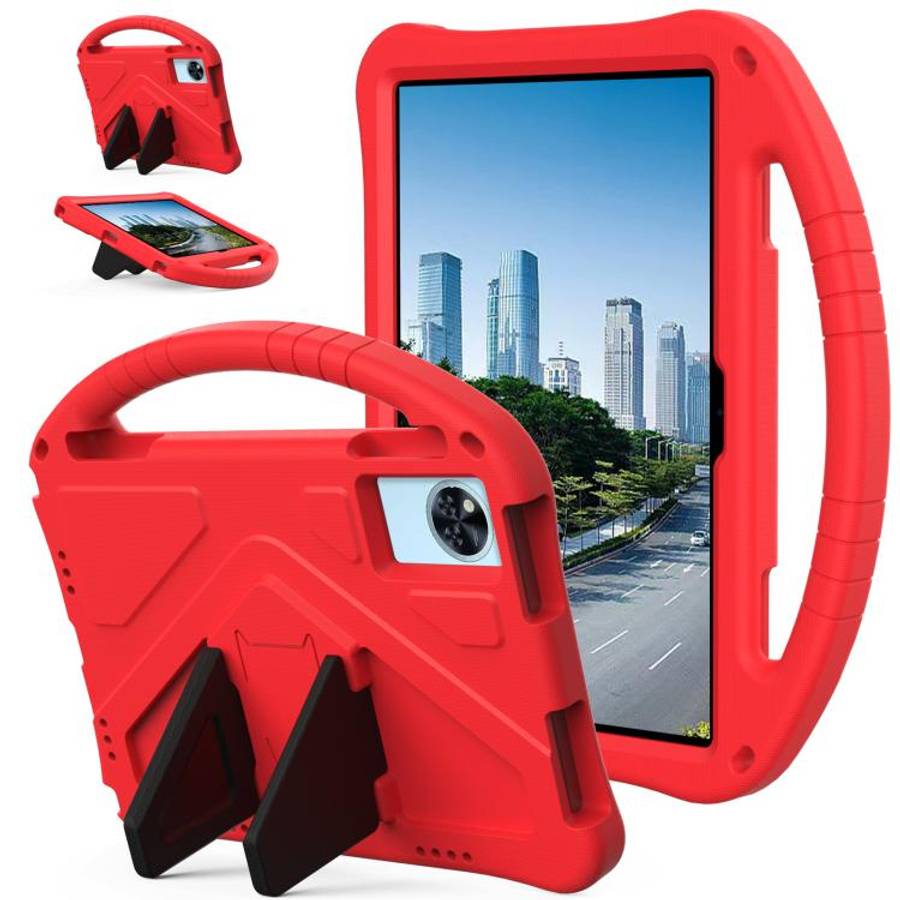 For Doogee T30 Pro 11 2023 EVA Shockproof Tablet Case with Holder(Red)