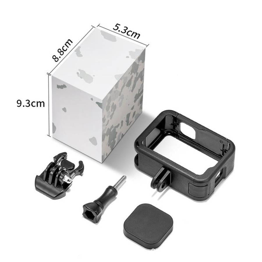 For GoPro HERO13 Black / HERO12 Black Dual Cold Shoes Frame Expansion PA Cage with Side Interface...