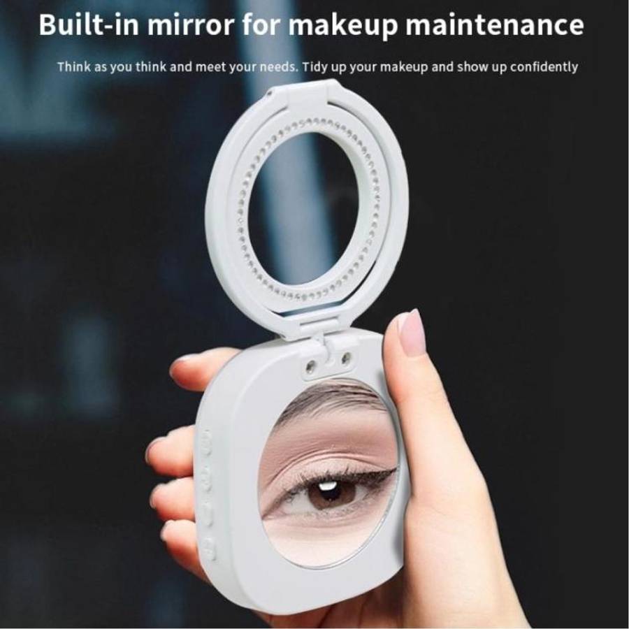AL80 Portable 360 Degree Rotatable Magnetic Selfie Fill Light LED Fill Lamp(White)