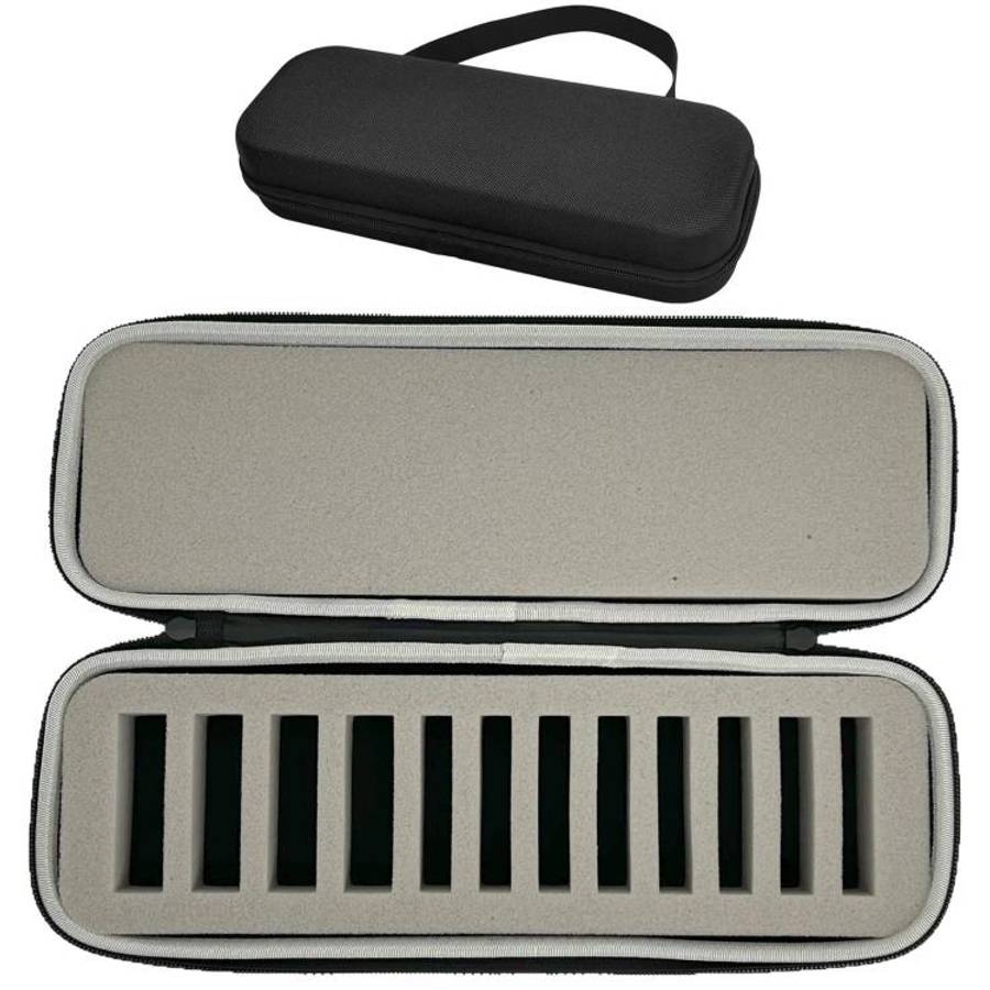 Portable Hair Beauty Grooming Trimmer Replacement Blade Hard Storage Box with 12 Built-in Blade S...
