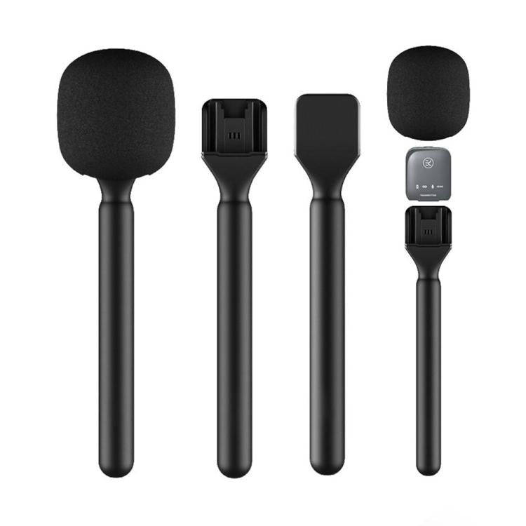 XWJ70 Portable Wireless Microphone Boom Professional Interview Recording Microphone Handheld Stic...