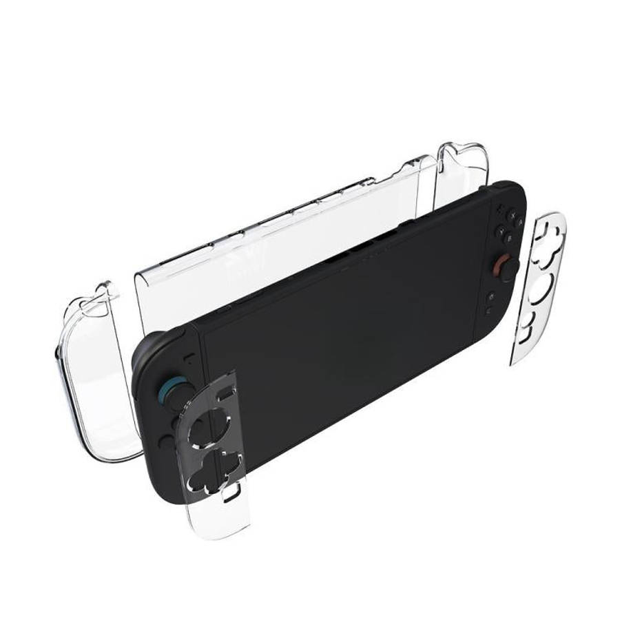 For Nintendo Switch 2  Game Console Split Full Cover Transparent PC Protective Case
