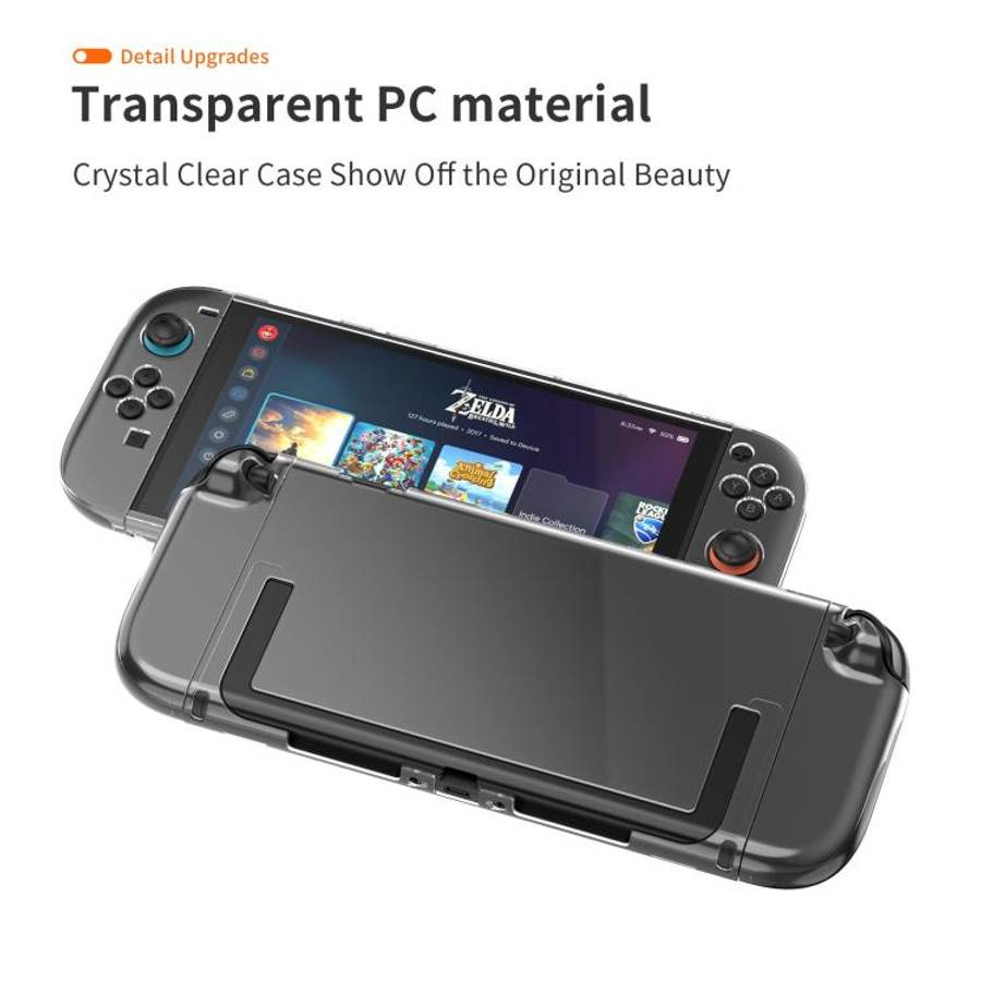 For Nintendo Switch 2  Game Console Split Full Cover Transparent PC Protective Case