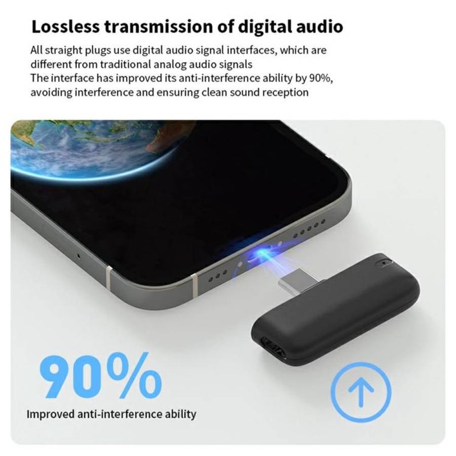 M6 2 Microphone + 1 Receiver Wireless Microphone AI Noise Reduction Live Streaming Mic(Blue)