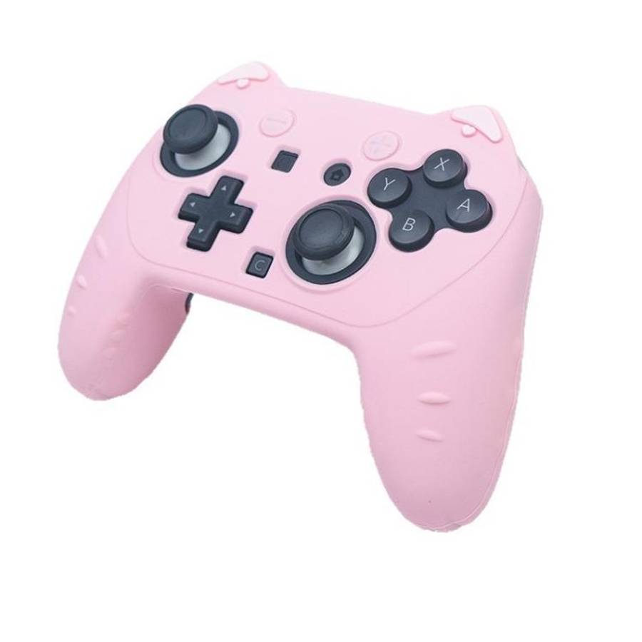 For Nintendo Switch 2 Pro Game Controller Silicone Protective Cover(Black)