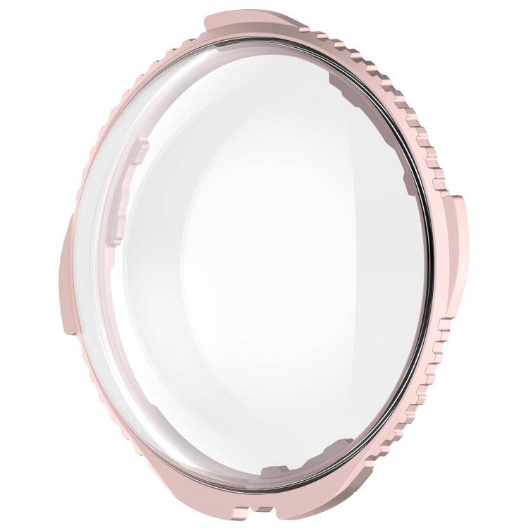 For Insta360 X5 Rotating Optical Tempered Glass Lens Guard Protective Cover(Pink)