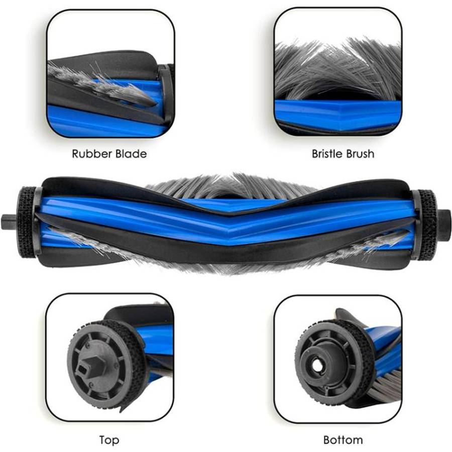 JUNSUNMAY 16pcs/Set Sweeper Replacement Parts Kit for Ecovacs Deebot T50 Pro / T50 Max / T50 Omni