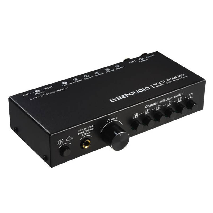 B081 6 Input 3 Outupt Audio Signal Selector Switcher Multi-channel Switcher, Fully Balanced Passi...