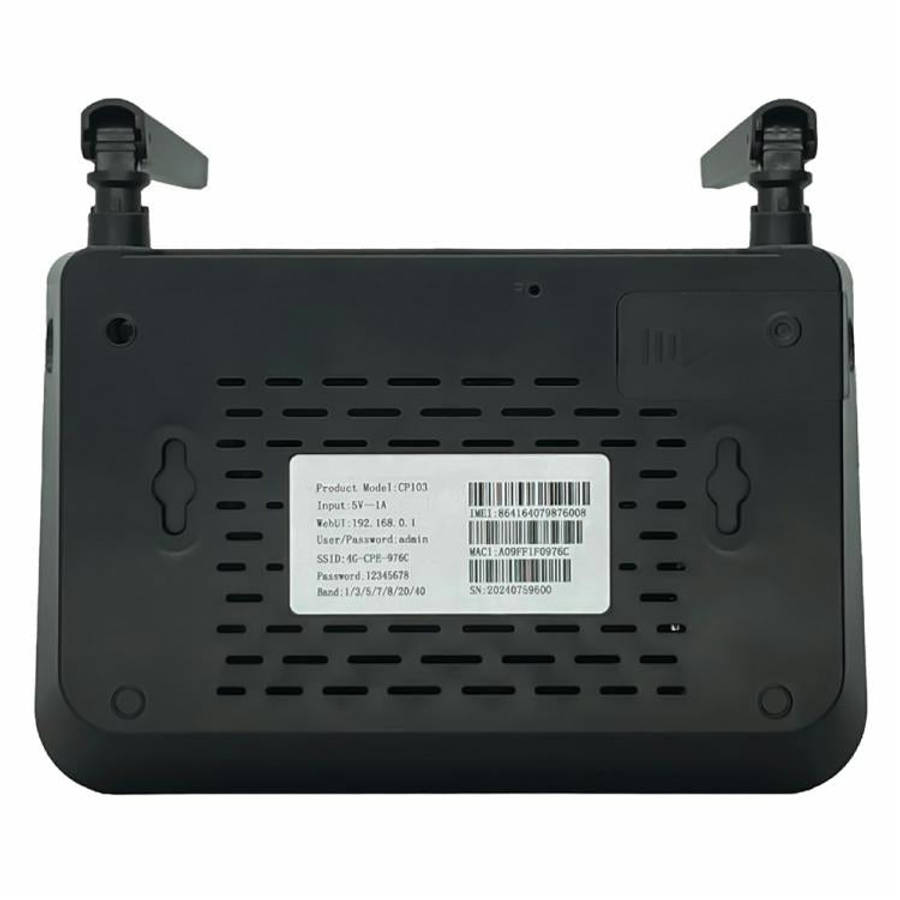 CP103 Home SIM Card 4G 300Mbps Wireless Network Single Port Router LTE WIFI Router, Plug:US Plug