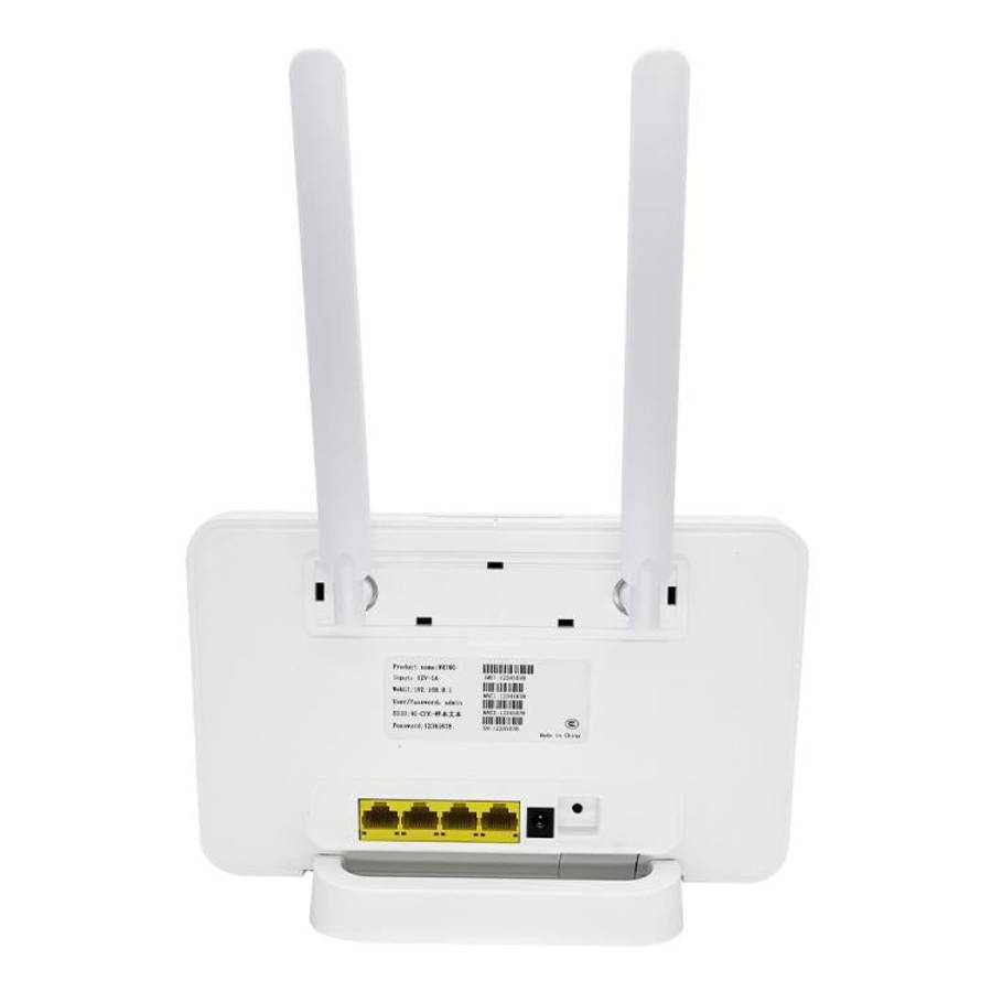 WR700-E SIM Card 300Mbps Eurasian Version Detachable Antenna Mobile WiFi 4G CPE Router, Plug:EU Plug