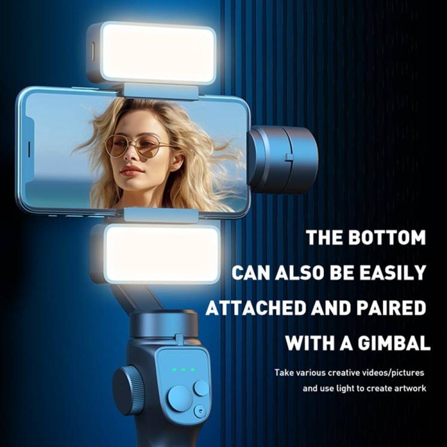A8 Phone Photography Video Streaming Portable LED Light Mini Magnetic Pocket Fill Light(Black)