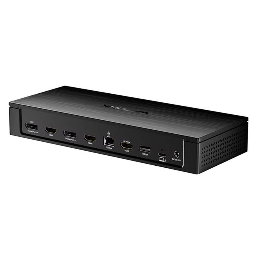 WAVLINK UG75PD5-3H2D2 For Mac M1 / M2 / M3 / M4 / Windows DisplayLink-7400 Docking Station, Plug:...