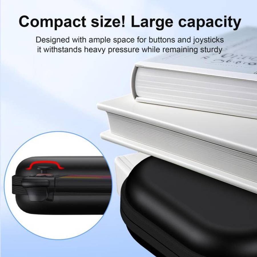 For Nintendo Switch 2 Game Console PU Leather Protective Storage Bag(Black)