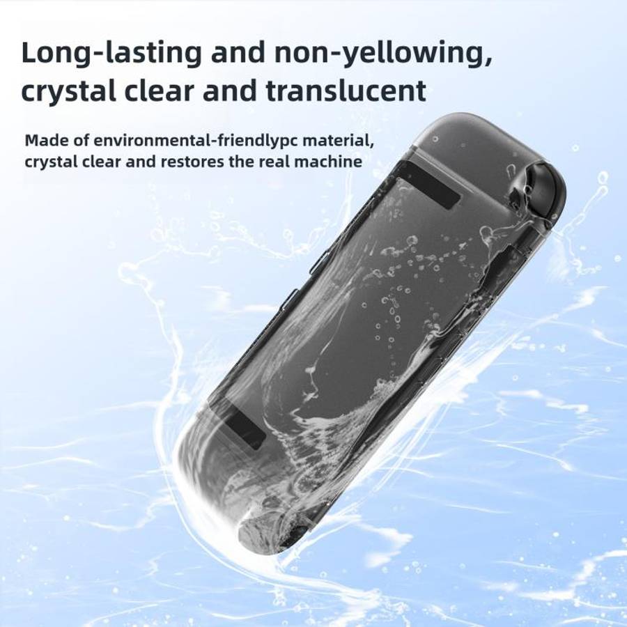 For Nintendo Switch 2  Game Console Crystal Clear Split-Style PC Protective Case